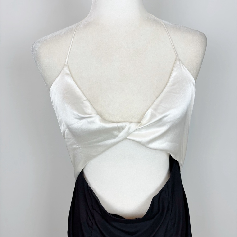 MANURI Baby Jessie Dress in Black & White Size XL - Picture 3 of 16